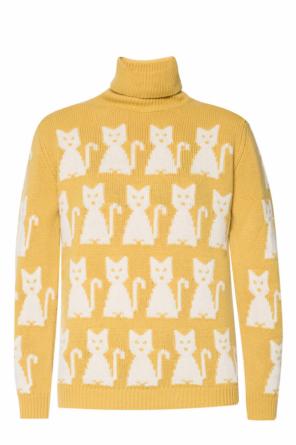 Animal motif turtleneck sweater, zdjęcie 1 Animal motif turtleneck sweater od Moncler Grenoble